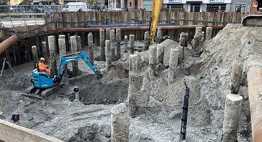 Foto update graafwerkzaamheden centrumplan Sassenheim