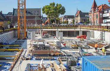 Foto update bouw centrumplan Sassenheim