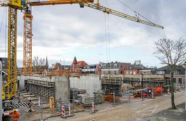 Foto update bouw centrumplan Sassenheim